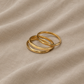 Laikmetīgi Trio Akcentu Gredzeni