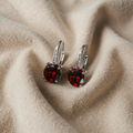 Серьги из белого золота